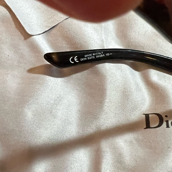 CHRISTIAN DIOR Suite SOVIF 115 Women’s Sunglasses Brown Lens - Picture 4 of 8